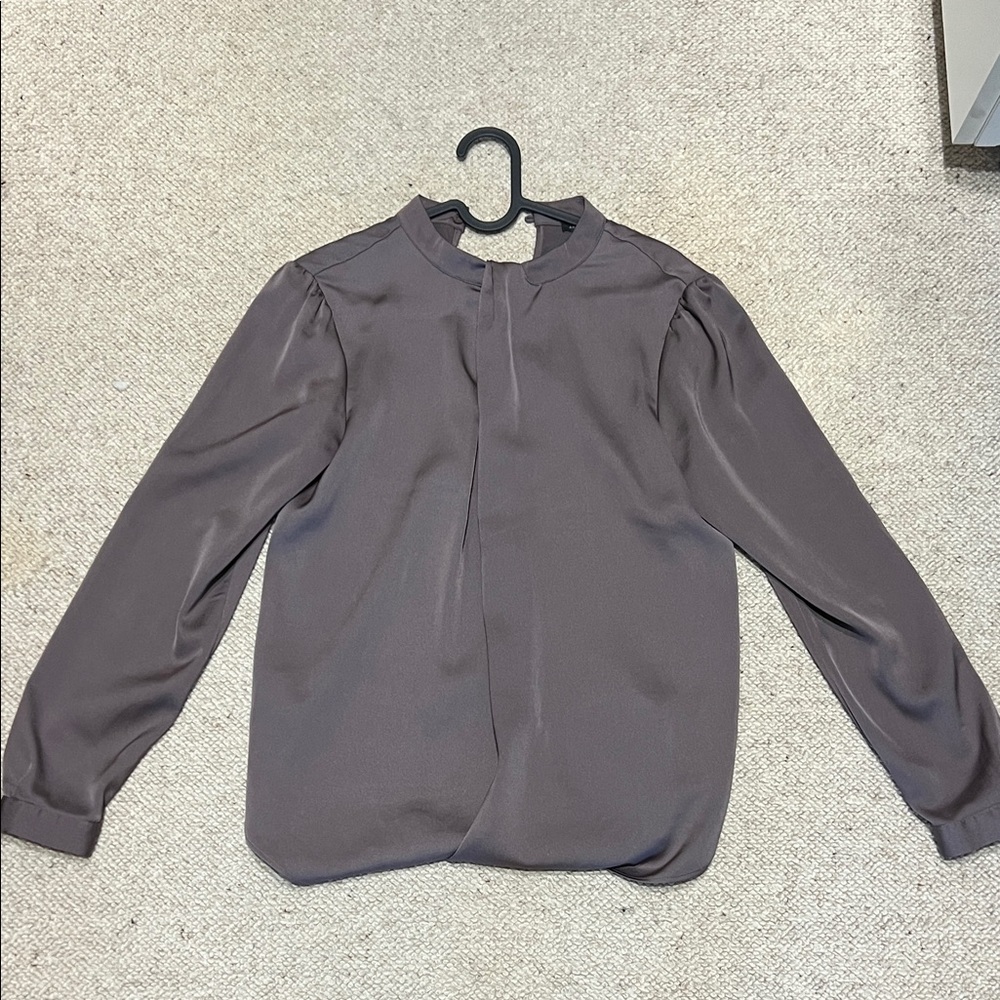 Elegant Women's Purple/Gray Blouse